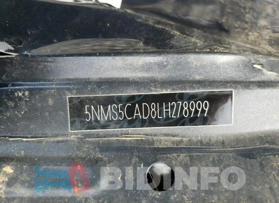 5NMS5CAD8LH278999 Photo# 14