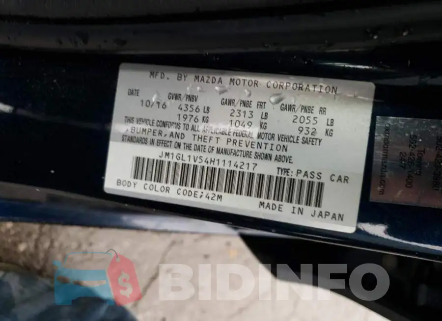 JM1GL1V54H1114217 Photo# 13