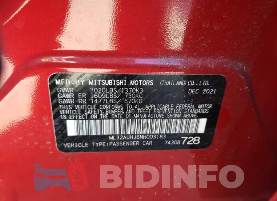 ML32AUHJ6NH003183 Photo# 12
