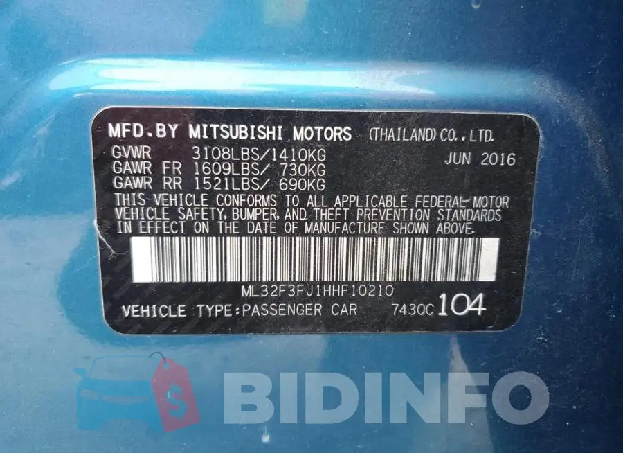 ML32F3FJ1HHF10210 Photo# 12