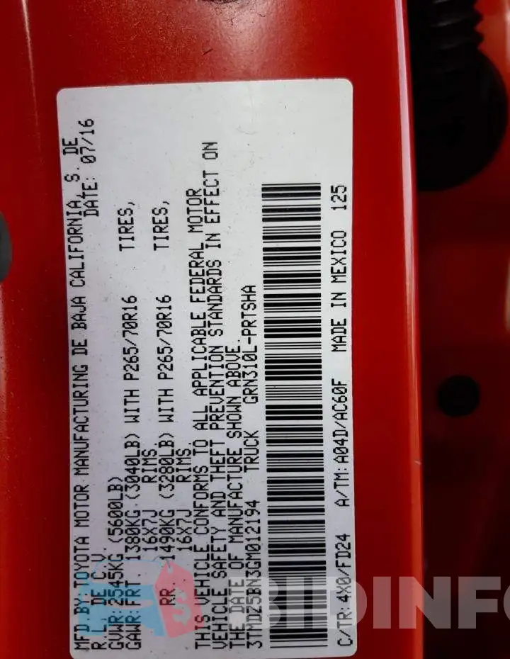 3TMDZ5BN3GM012194 Photo# 12
