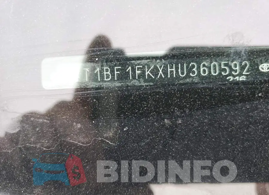 4T1BF1FKXHU360592 Photo# 12