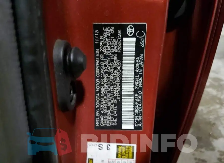 JTDZN3EU9E3324057 Photo# 13
