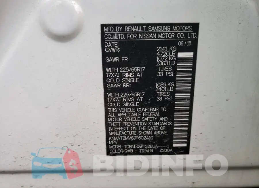 KNMAT2MV6JP602410 Photo# 13