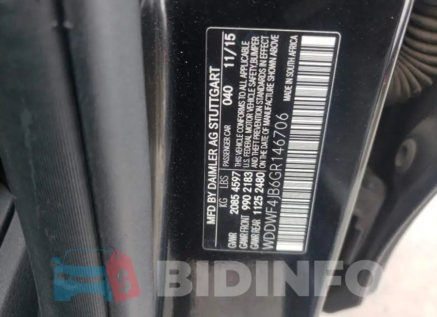 WDDWF4JB6GR146706 Photo# 12