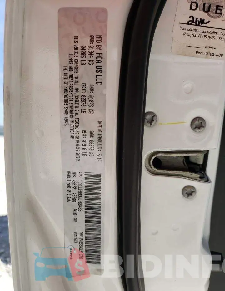 1C3CDFBB3GD766489 Photo# 10