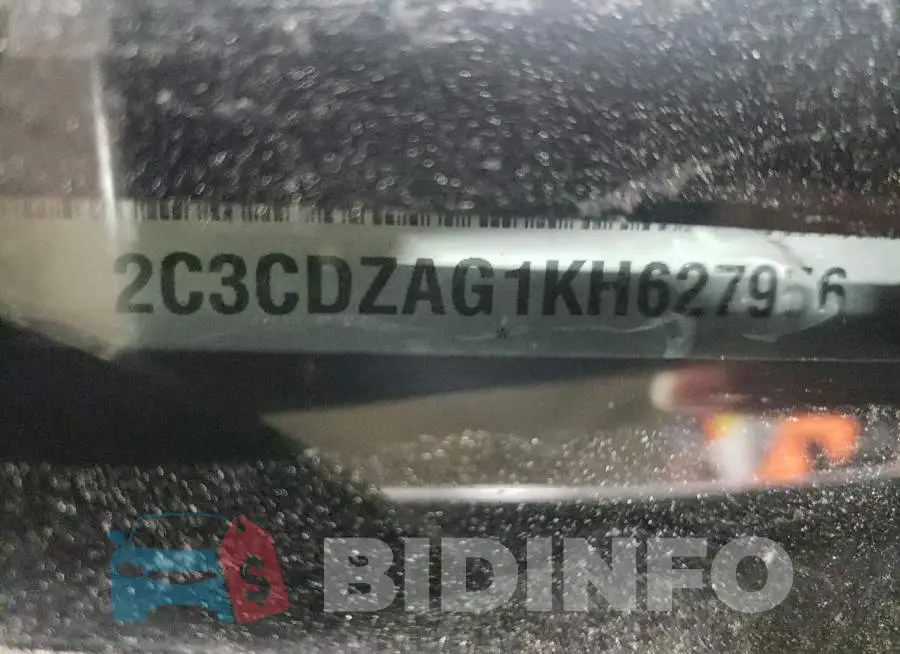 2C3CDZAG1KH627956 Photo# 12