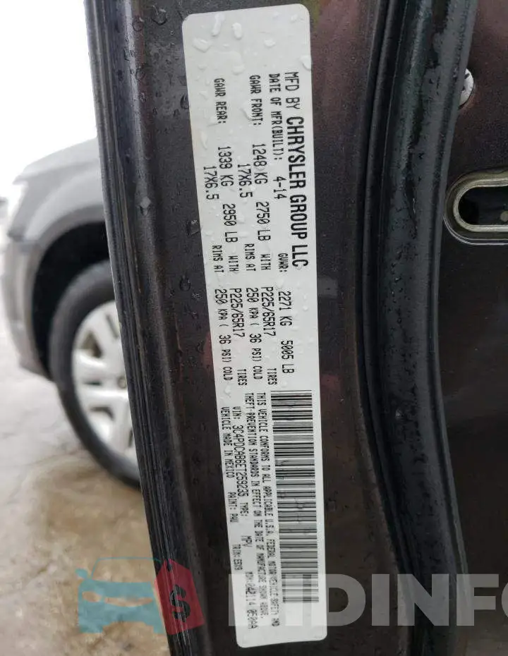 3C4PDCAB6ET259235 Photo# 14