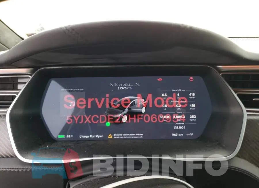 5YJXCDE2XHF060954 Photo# 9