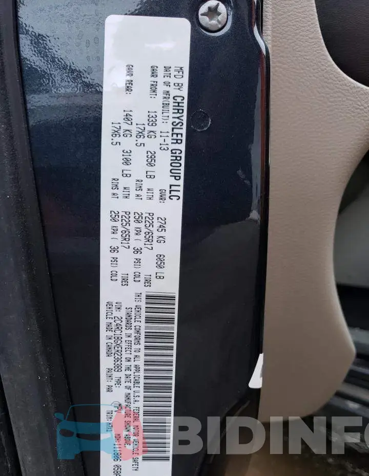 2C4RC1BGXER236389 Photo# 13
