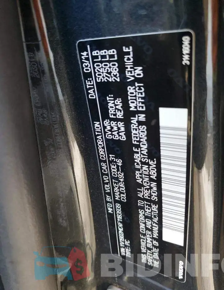 YV1902MC4F1183939 Photo# 12