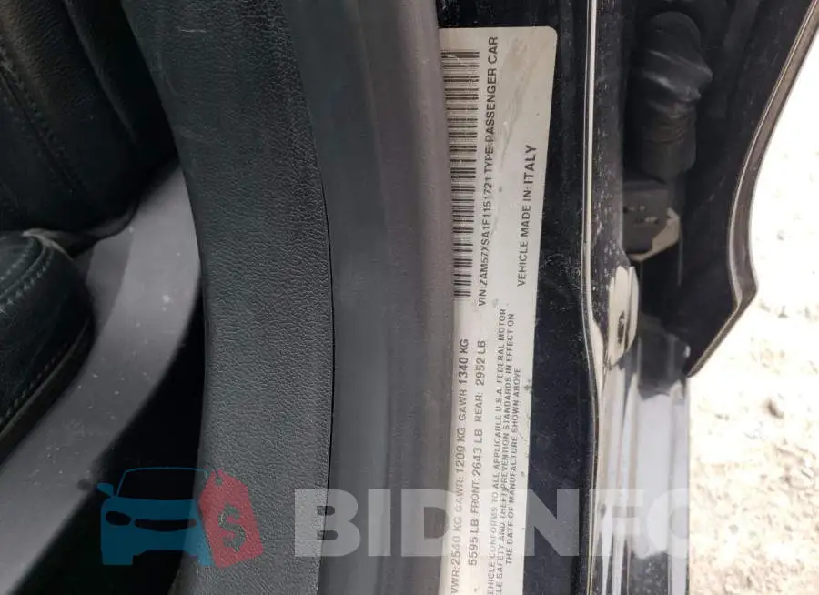 ZAM57XSA1F1151721 Photo# 12