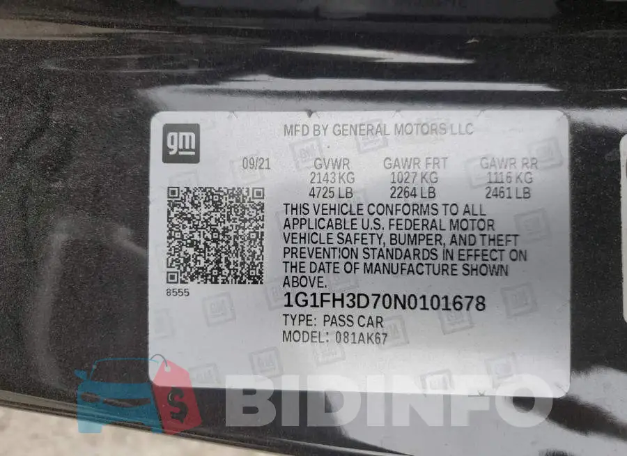 1G1FH3D70N0101678 Photo# 13