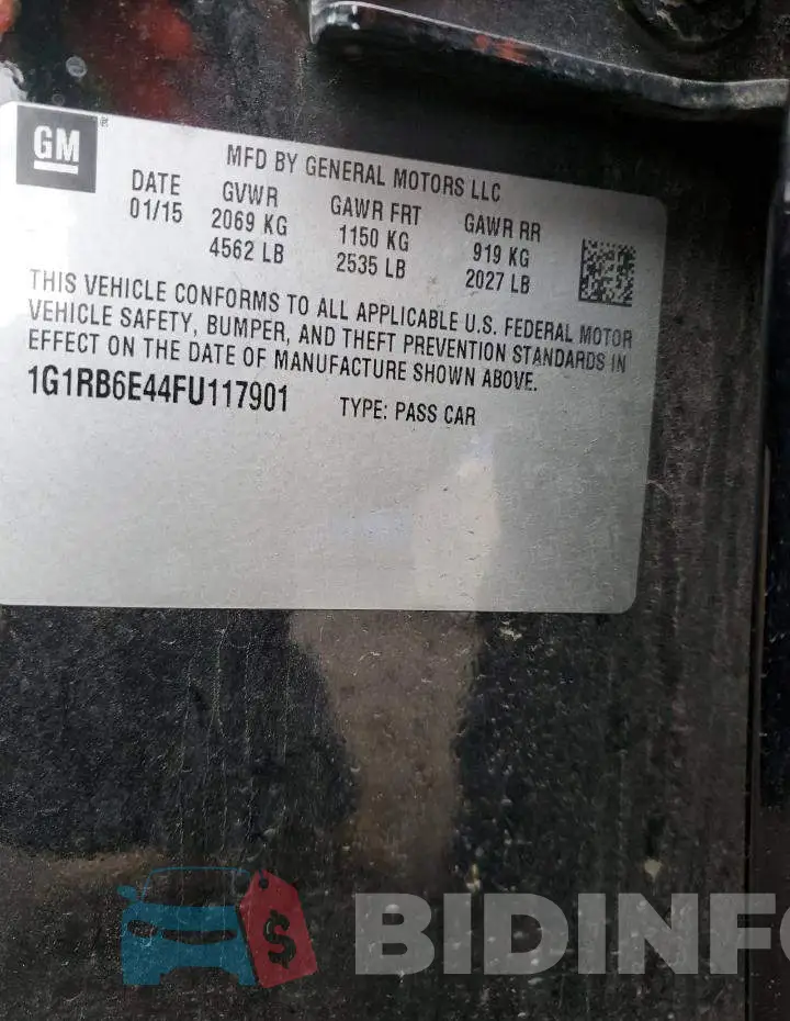 1G1RB6E44FU117901 Photo# 12