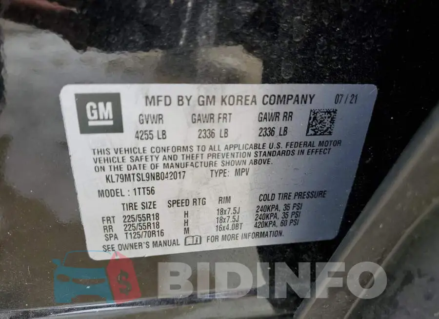 KL79MTSL9NB042017 Photo# 10