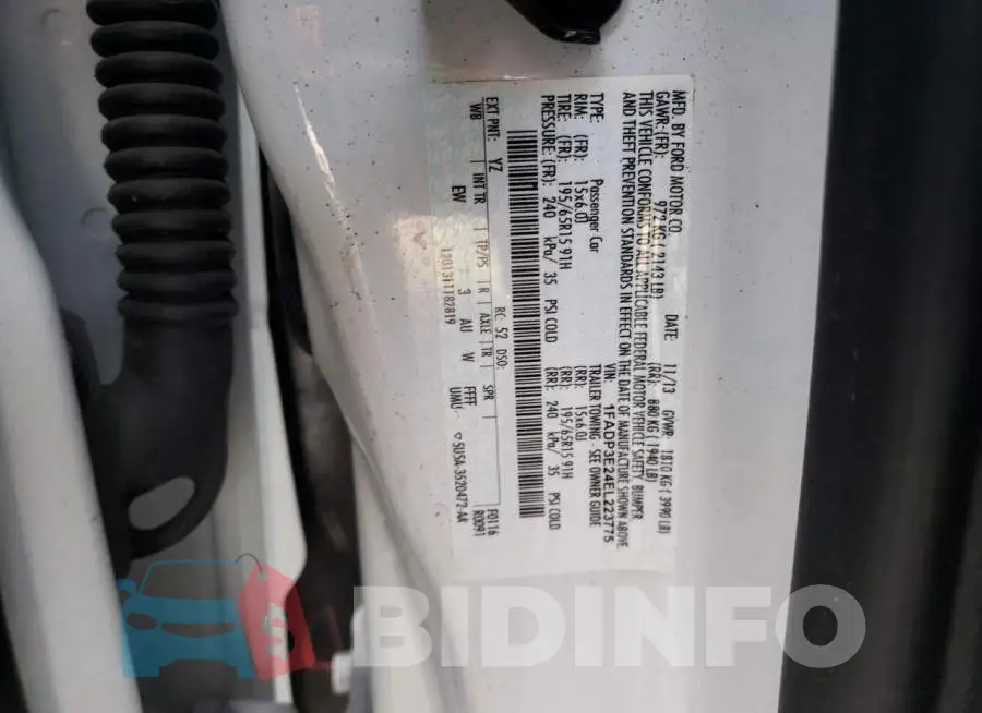 1FADP3E24EL223775 Photo# 13