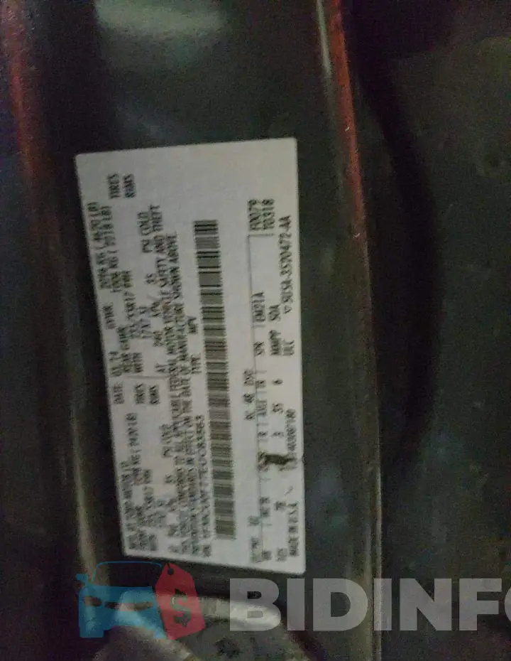 1FMCU0F77EUC83563 Photo# 13