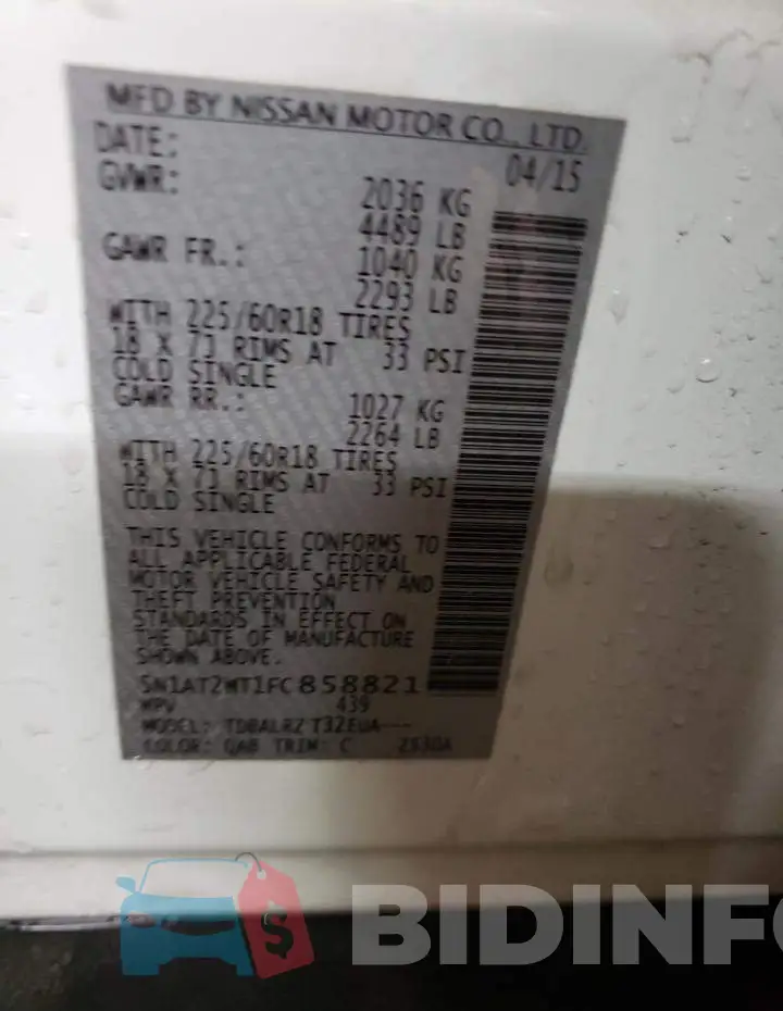 5N1AT2MT1FC858821 Photo# 13