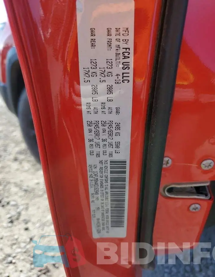 1C4PJMBN4KD162849 Photo# 12