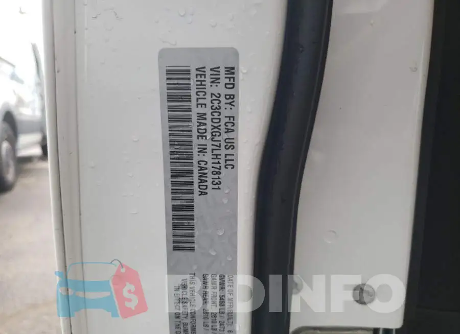 2C3CDXGJ7LH178131 Photo# 12