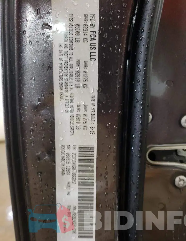 2C3CDXHG0FH866852 Photo# 13