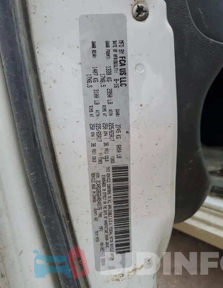 2C4RDGBG6HR548178 Photo# 13