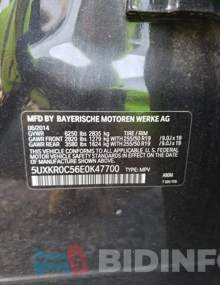 5UXKR0C56E0K47700 Photo# 12