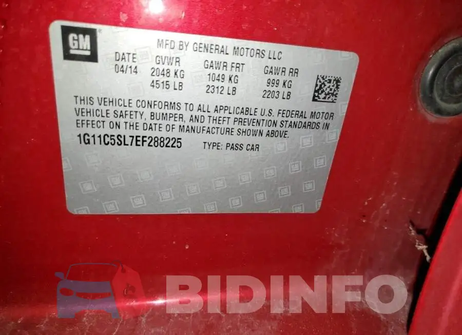 1G11C5SL7EF288225 Photo# 12
