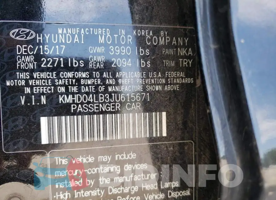 KMHD04LB3JU615671 Photo# 10