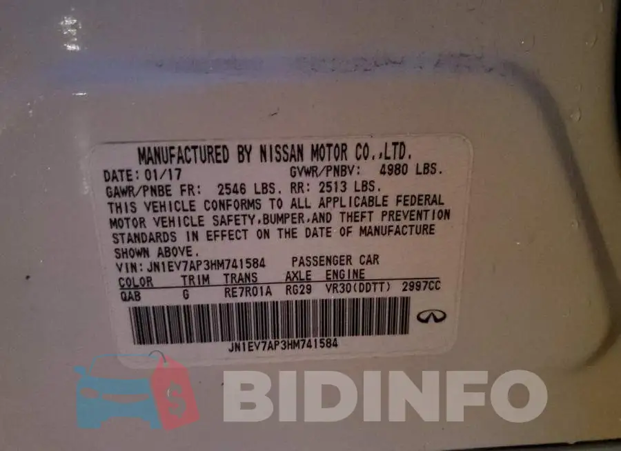 JN1EV7AP3HM741584 Photo# 12