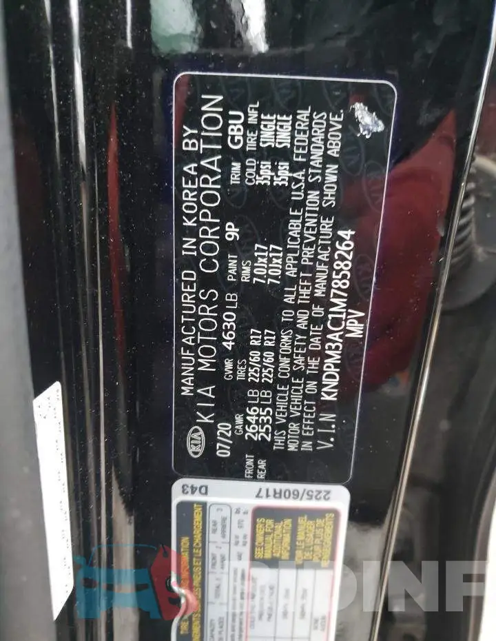 KNDPM3AC1M7858264 Photo# 13