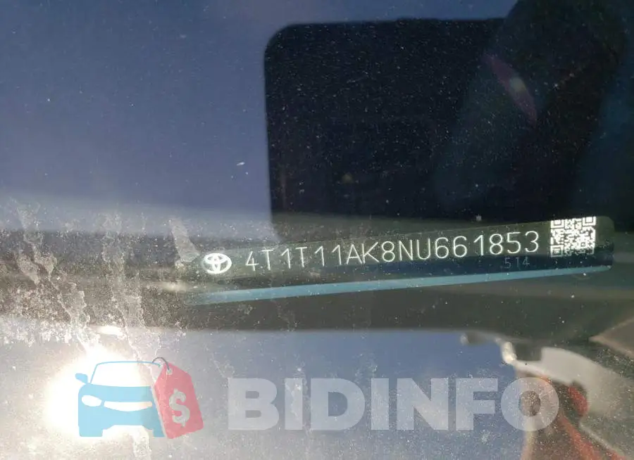 4T1T11AK8NU661853 Photo# 13