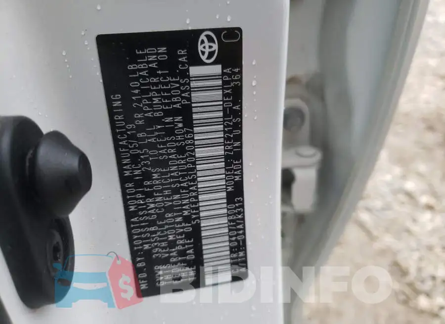 5YFEPRAE5LP020867 Photo# 13