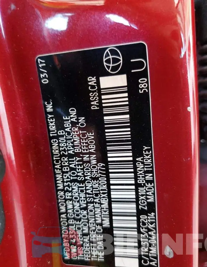 NMTKHMBX1JR007779 Photo# 13