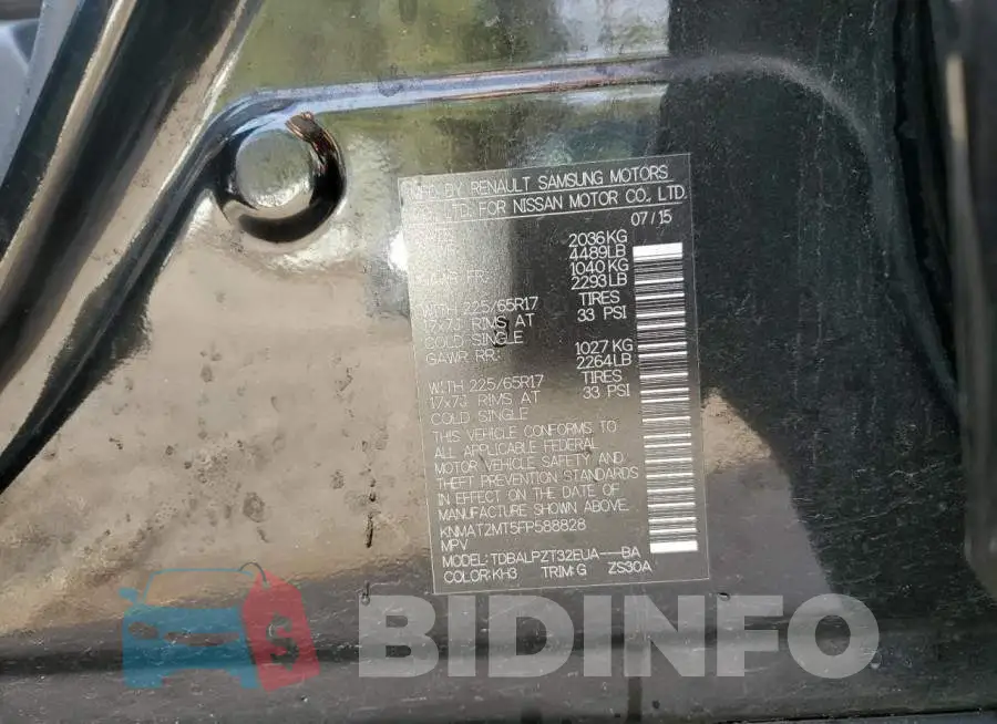 KNMAT2MT5FP588828 Photo# 12