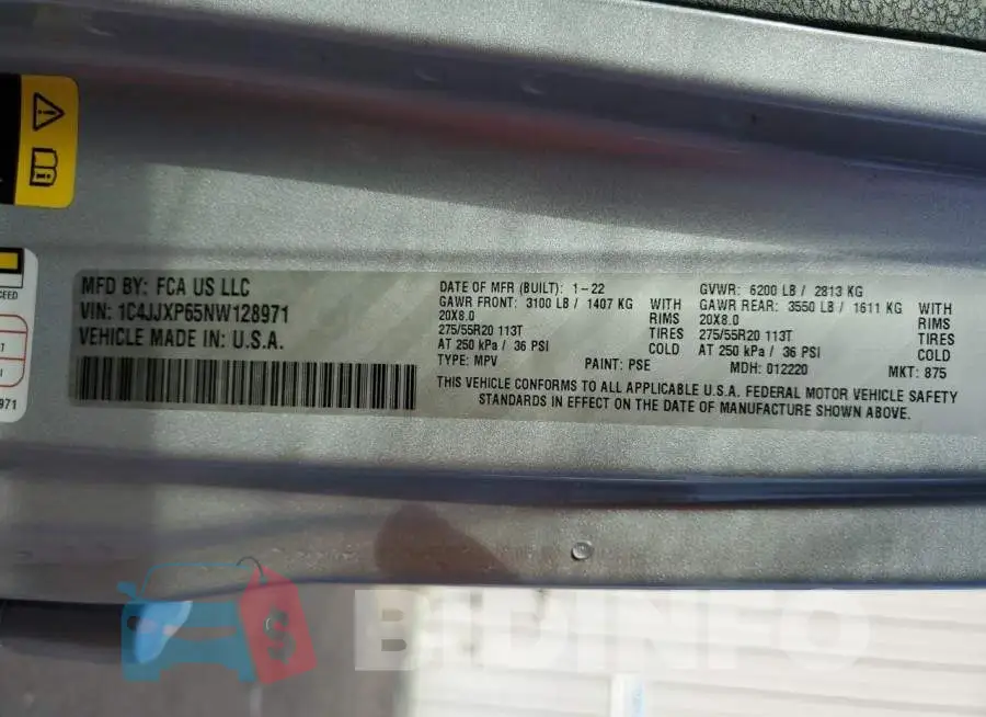 1C4JJXP65NW128971 Photo# 12