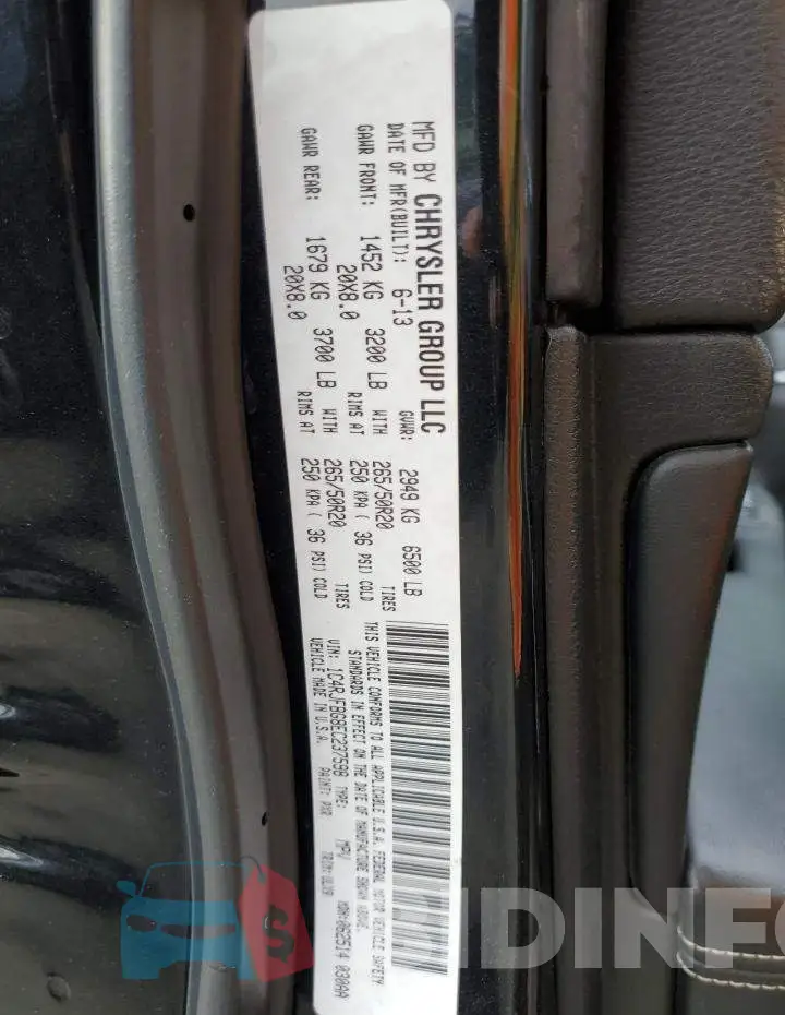 1C4RJFBG8EC237598 Photo# 12