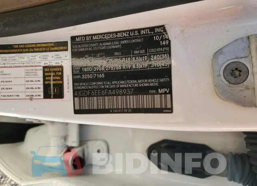 4JGDF6EE6FA498937 Photo# 13