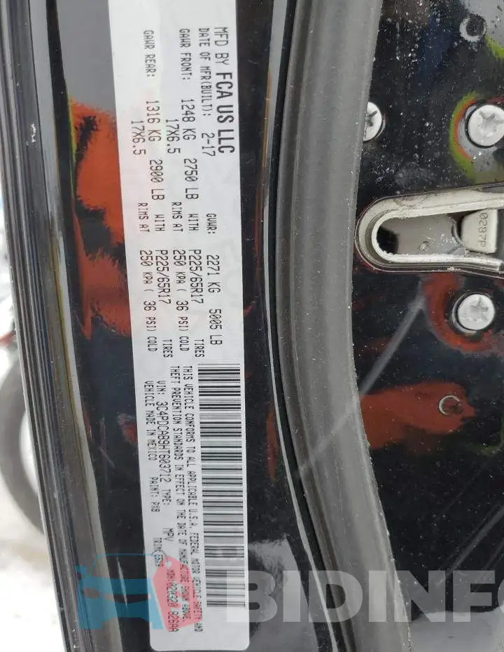 3C4PDCAB9HT603712 Photo# 14