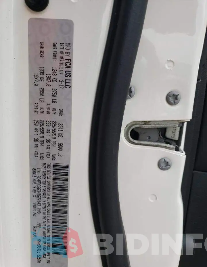 3C4PDDGG3HT620143 Photo# 12