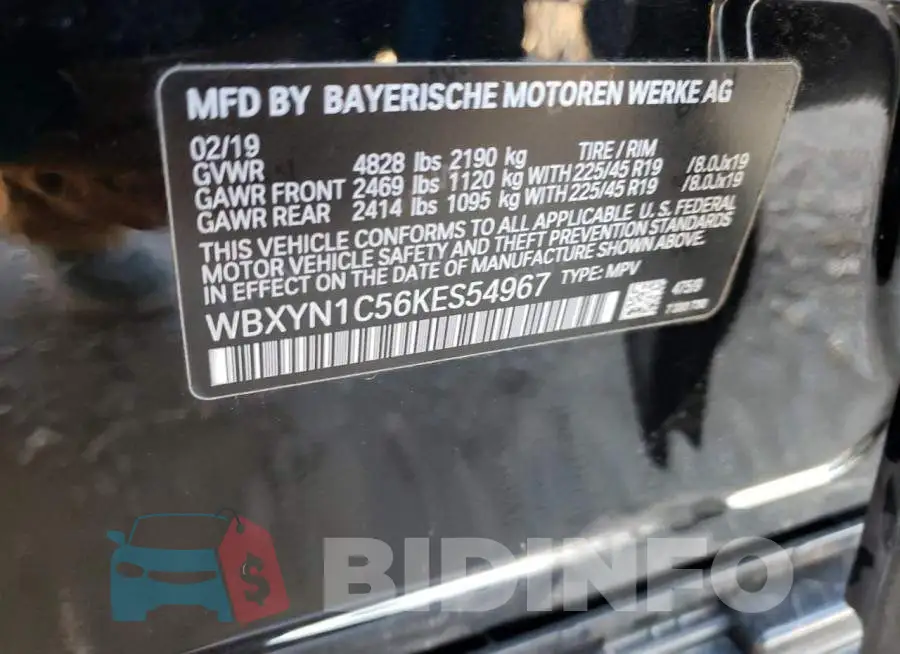 WBXYN1C56KES54967 Photo# 13