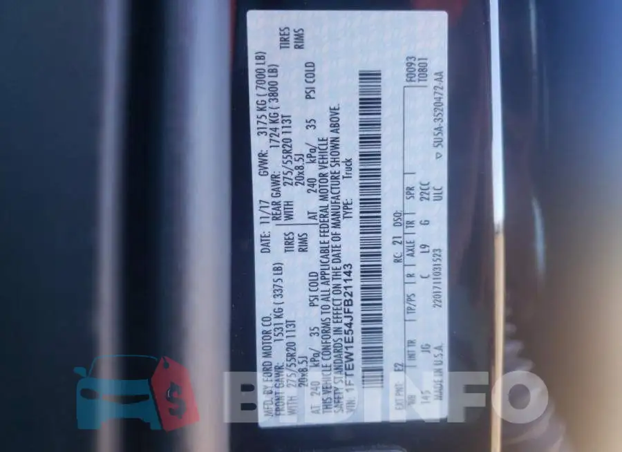1FTEW1E54JFB21143 Photo# 12