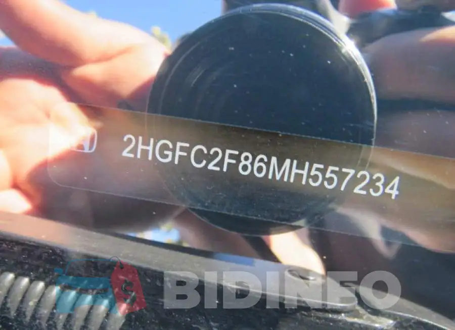 2HGFC2F86MH557234 Photo# 10