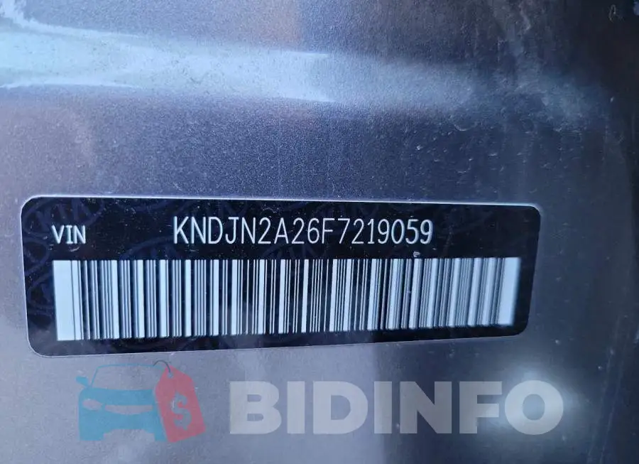 KNDJN2A26F7219059 Photo# 10