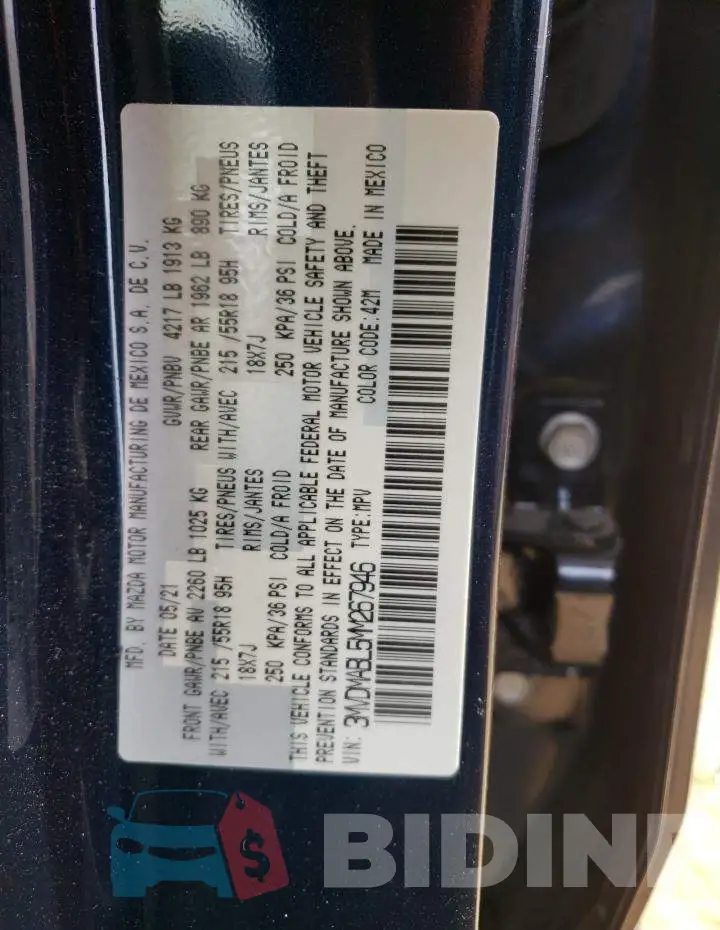 3MVDMABL5MM267946 Photo# 10