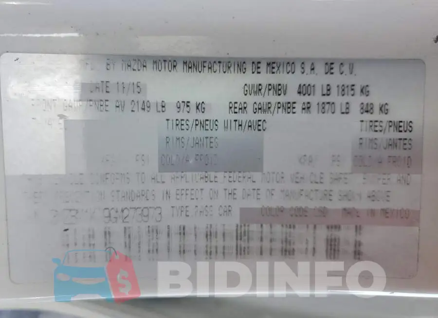 3MZBM1K79GM273973 Photo# 13