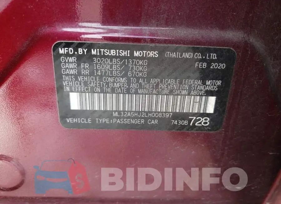 ML32A5HJ2LH008397 Photo# 12