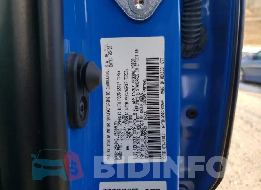 3TYCZ5AN5MT030242 Photo# 12