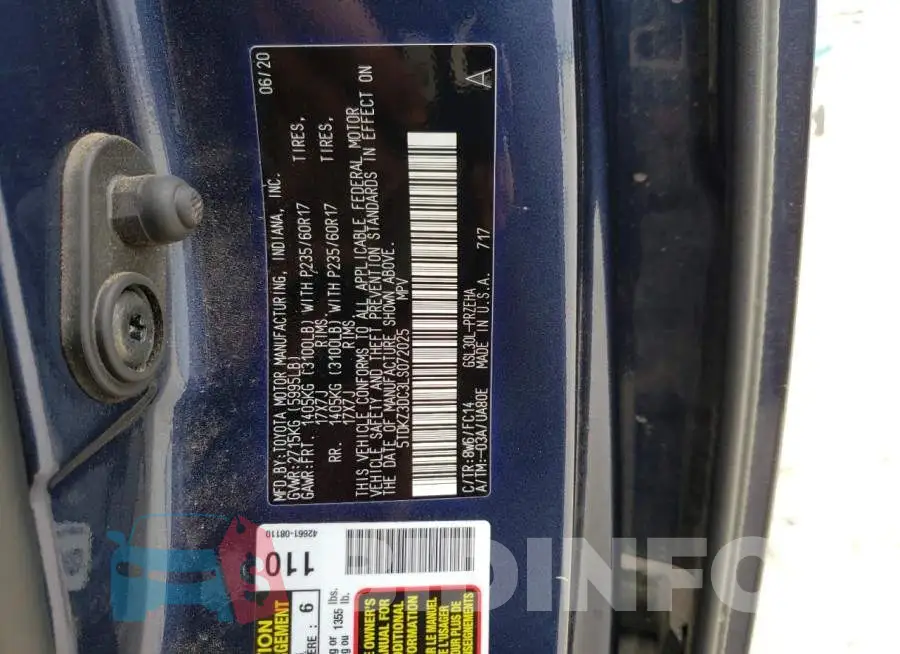 5TDKZ3DC3LS072025 Photo# 13