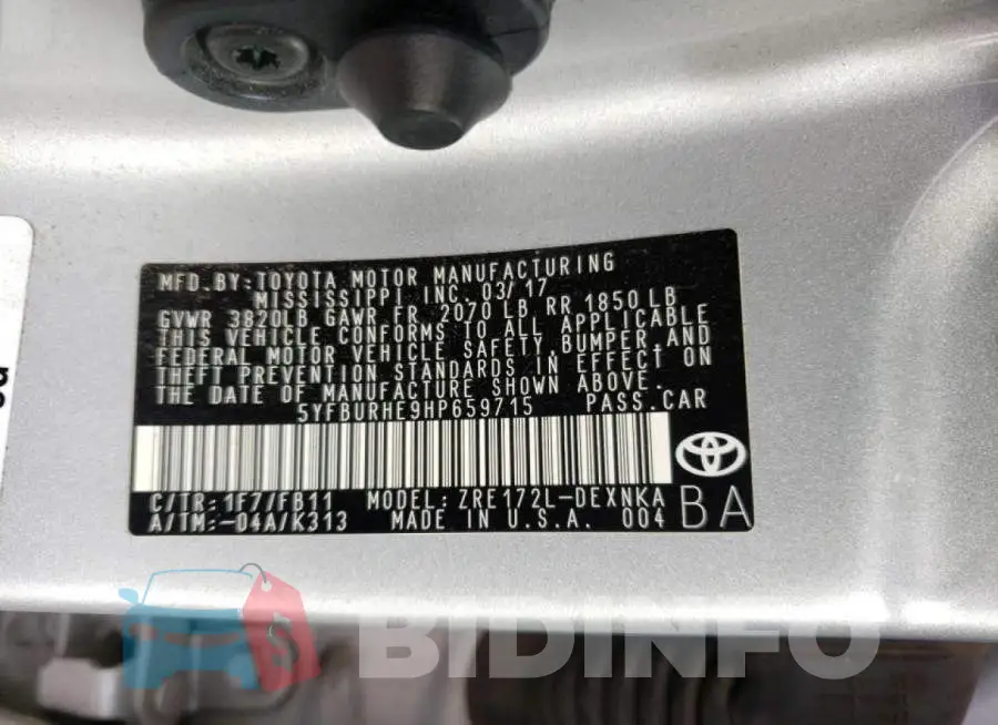 5YFBURHE9HP659715 Photo# 12
